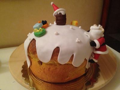 Santa Claus climber! - Cake by Nennescake