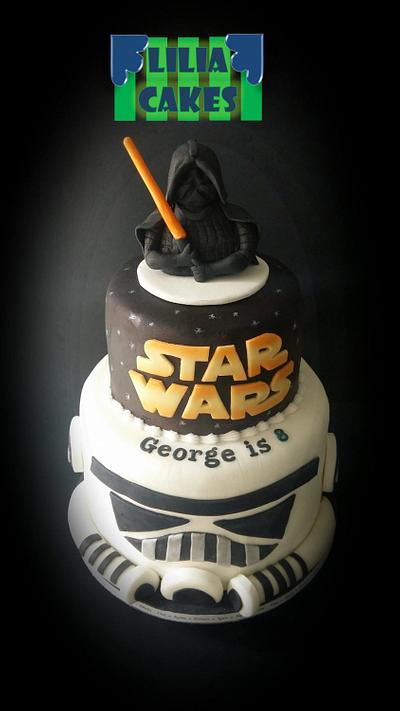 Star Wars  - Cake by LiliaCakes