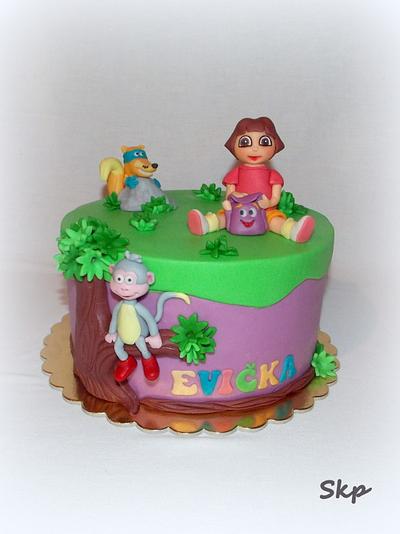 Dora the explorer - Cake by Sladká závislost
