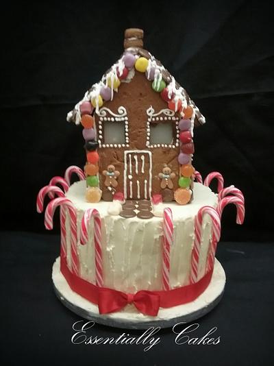 Gingerbread Christmas Cake - Cake by Essentially Cakes