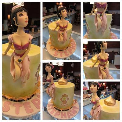 Lady & black pearl - Cake by three lights cakes