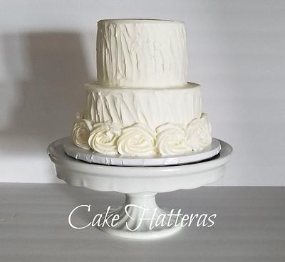 Rustic Rosettes - Cake by Donna Tokazowski- Cake Hatteras, Martinsburg WV