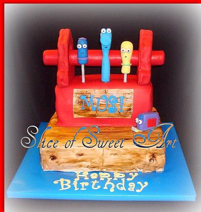 Handy Manny Birthday - Cake by Slice of Sweet Art