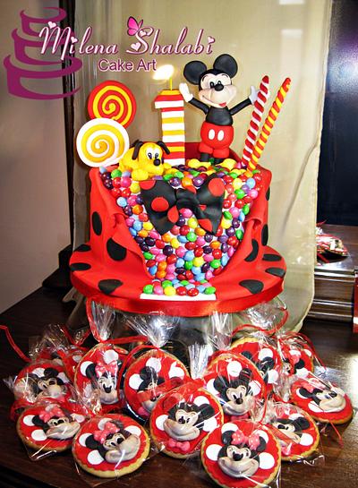 Mickey - Cake by Milena Shalabi