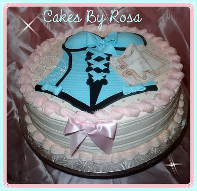 Bride Corset Cake - Cake by Rosa
