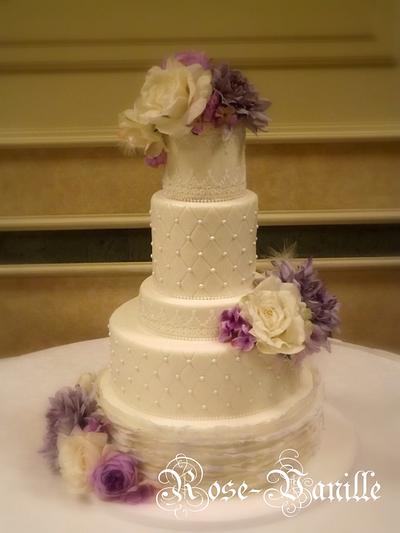 purple love - Cake by cindy