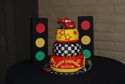 Cars Cake - Cake by Sharon