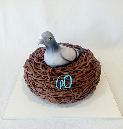  Pigeon in a chocolate nest - Cake by Tortové kráľovstvo