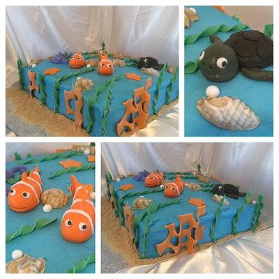 Nemo  - Cake by Cerobs
