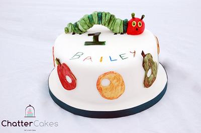 Hungry caterpillar  - Cake by Chatter Cakes