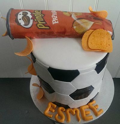 Pringles chips anyone? - Cake by Hart voor Taart
