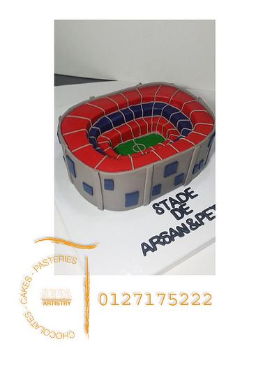 stadium cakes  - Cake by sepia chocolate