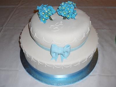 35th wedding anniversary - Cake by Camilla Rosso