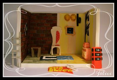 Caker Buddies Collaboration: Theme Sitcoms: The Block - Cake by Felici - Bake Craft by Ankna