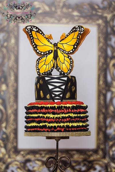 All Things Nice Collaboration   Butterfly dress - Cake by SAIMA HEBEL