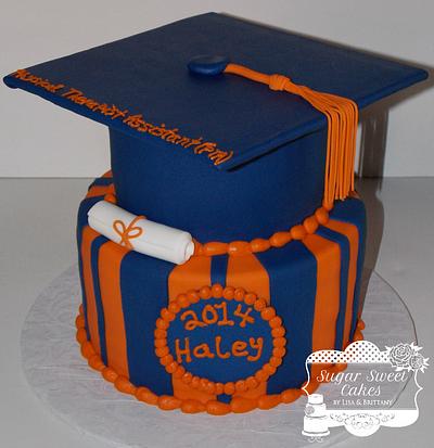 Graduation Hat - Cake by Sugar Sweet Cakes