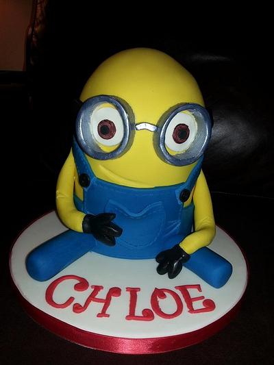 Minion themed cake - Cake by Topperscakes