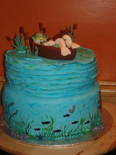 Going fishing - Cake by Shelly- Sweetened by Shelly