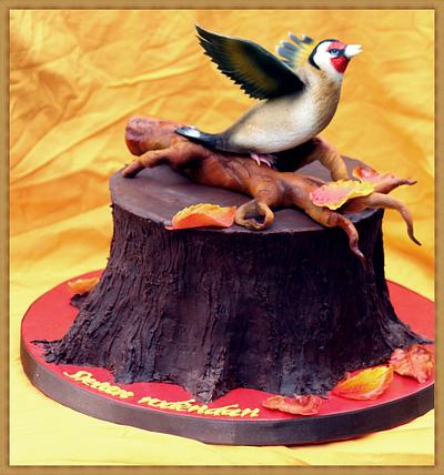 Goldfinch - Cake by Lorita