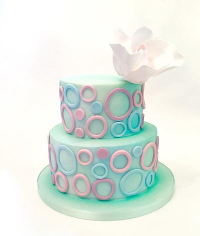 Pretty Birthday Cake - Cake by Claire Lawrence