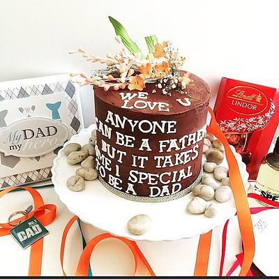 Happy Father's Day - Cake by Shafaq's Bake House
