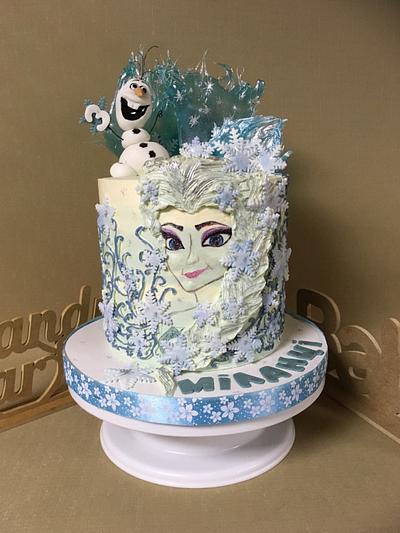 Elsa - Cake by Oksana Kliuiko