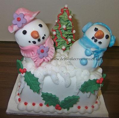 Rockin around the christmas tree! - Cake by debscakecreations