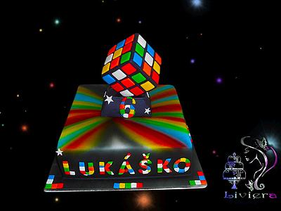 Rubic cube - Cake by LiViera