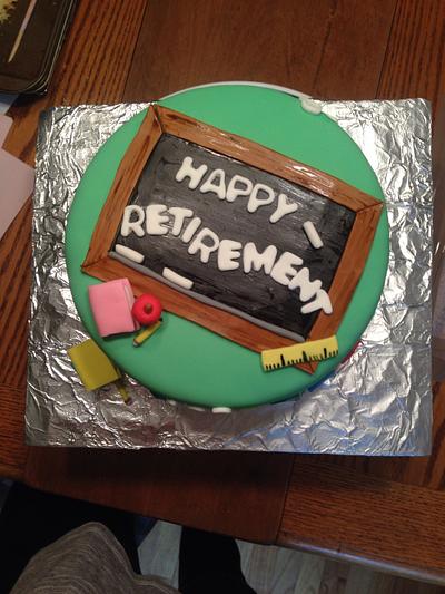 Happy Retirement! - Cake by Megan