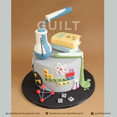 Science Experiment - Cake by Guilt Desserts