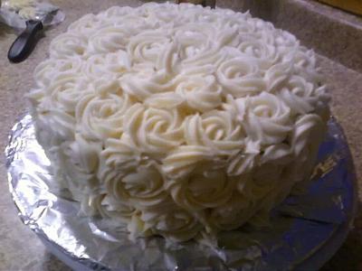 Rose cake - Cake by Chris Phillippe