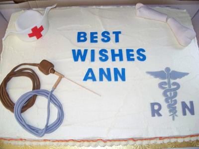 Nurse's Cake - Cake by Melissa D.