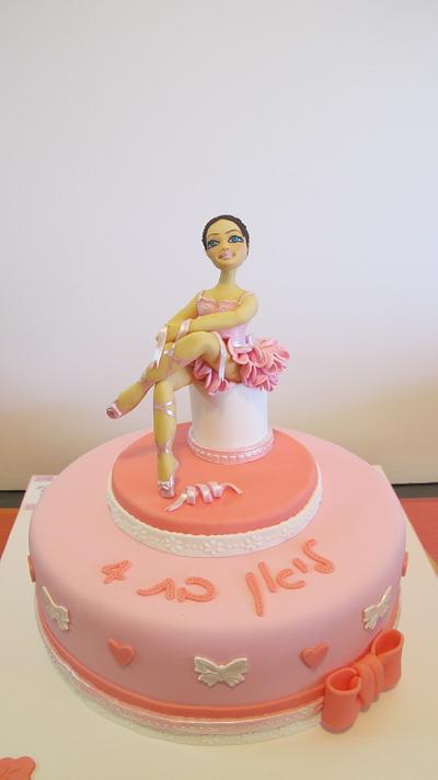ballet dancer - Cake by iriska