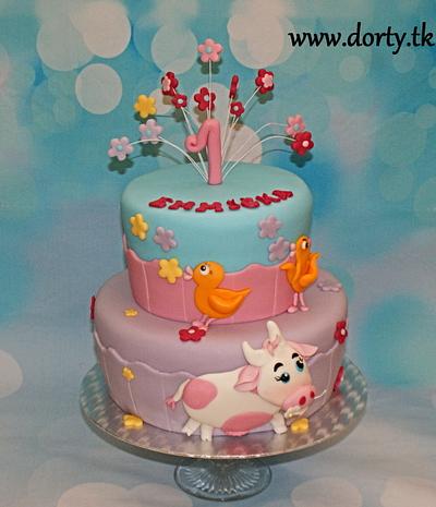 first birthday - Cake by Martina Tovarysova