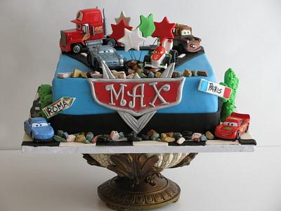 Cars themed cake !  - Cake by Sandra Caputo