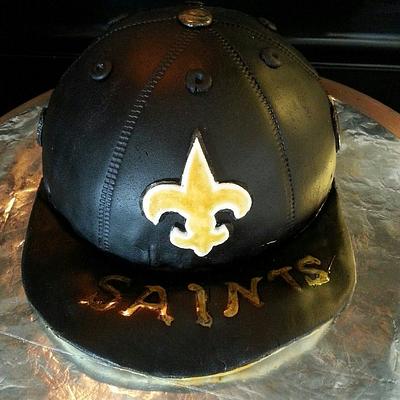 Saints hat - Cake by CakePalais