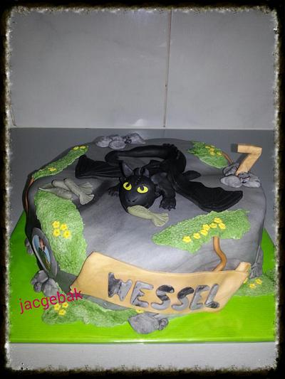 how to train your dragon cake - Cake by jac  gebak