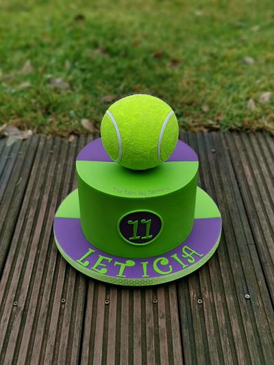 Tennis - Barbie 💜💚 - Cake by TortenbySemra