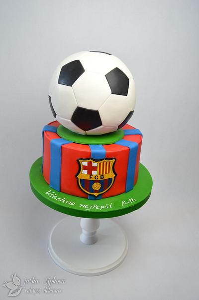 Football cake - Cake by JarkaSipkova