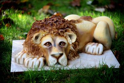 Dreamy lion cake - Cake by Hannah