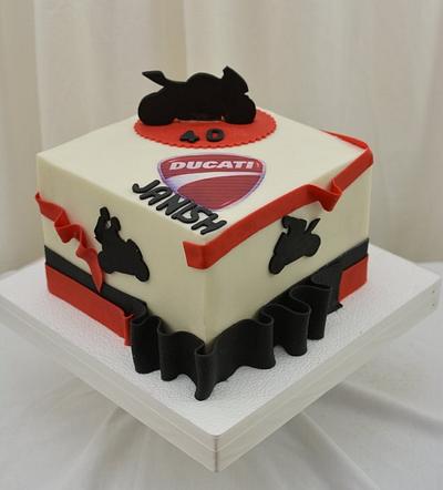 Ducati Cake - Cake by Sugarpixy