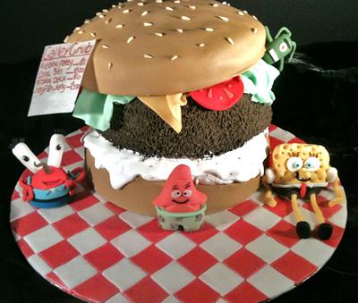 Sponge bob and Friends! - Cake by Mandy