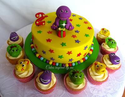 Barney and friends - Cake by Cakes Inspired by me