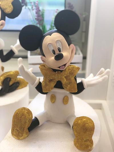 Mickey Mouse and Minnie - Cake by  La Camilla 