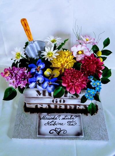 Mums garden - Cake by alenascakes