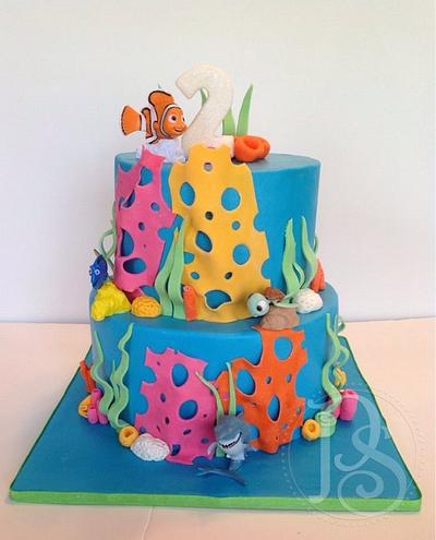 Finding Nemo  - Cake by Alicia