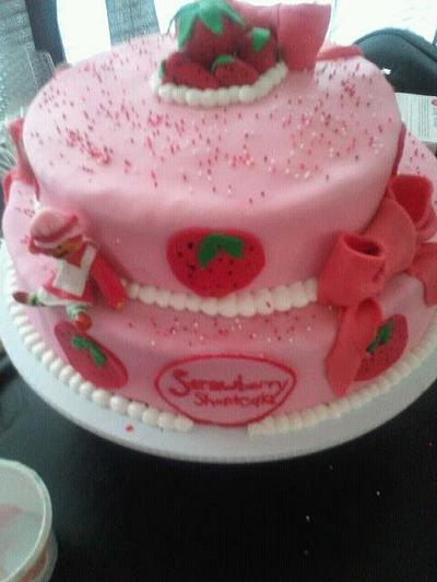 Strawberry Shortcake - Cake by Caking Around Bake Shop