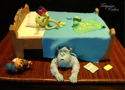 Monster University - Cake by Tatyana Cakes