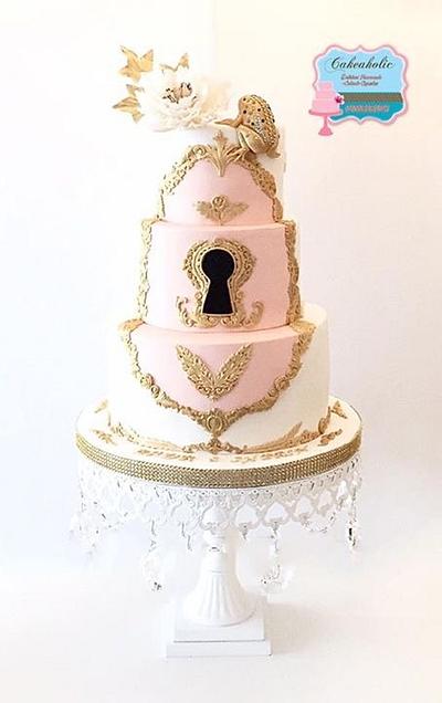 Wedding cake - Cake by Cakeaholic22