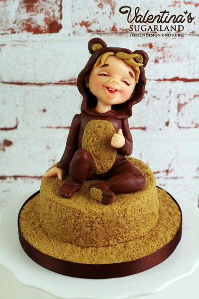 Teddy  - Cake by Valentina's Sugarland
